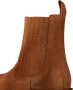 Shoe the Bear Suede Chelsea Boot Pointy Toe Design Brown Dames - Thumbnail 1