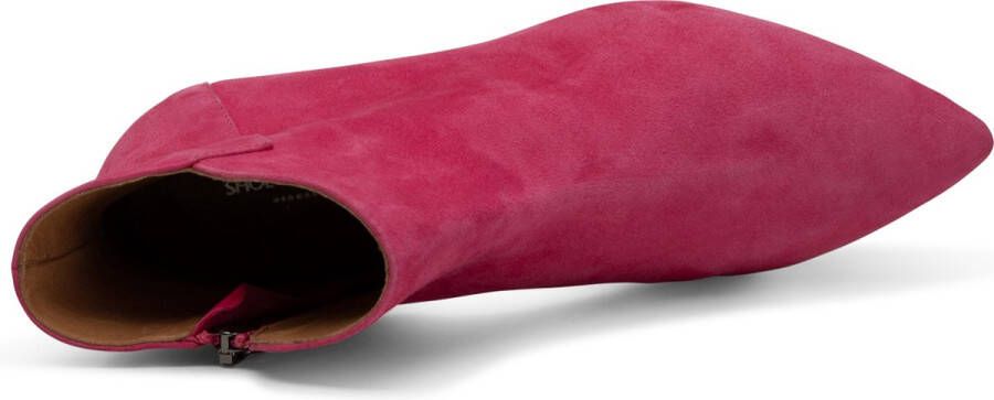 Shoe the Bear Fuchsia Suède Enkellaars Saga Pink Dames