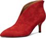 Shoe the Bear Valentine Heel Suède Laarzen Fire Red Rood Dames - Thumbnail 1