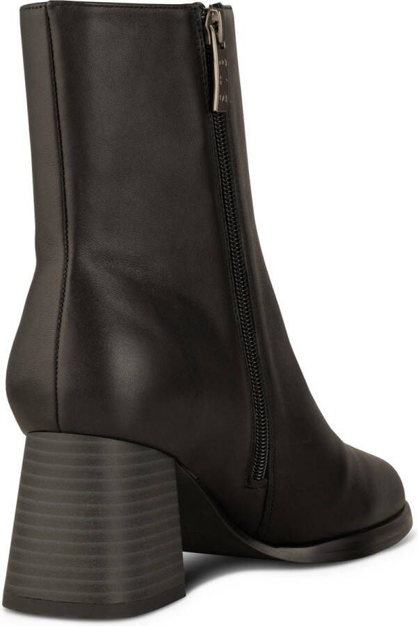 Shoe the Bear Elegante Leren Bootie met Rits Black Dames