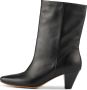 Shoe the Bear Klassieke Western Leren Laars Black Dames - Thumbnail 1