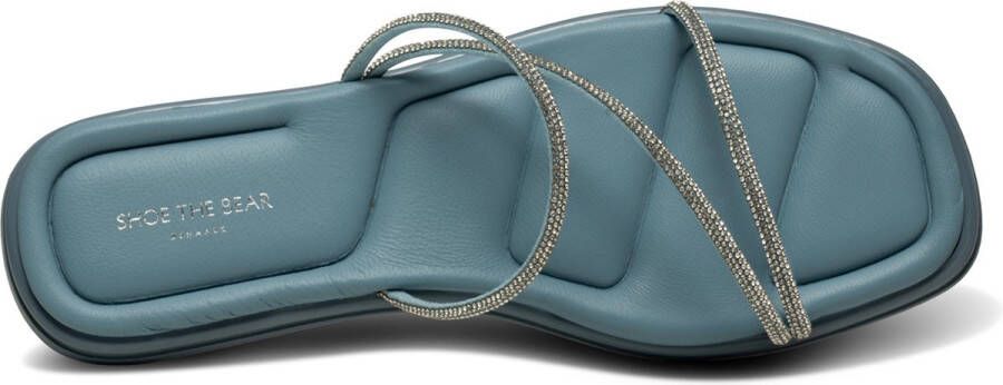 Shoe the Bear Selena Glam Sandal Italiaanse Elegantie Blue Dames