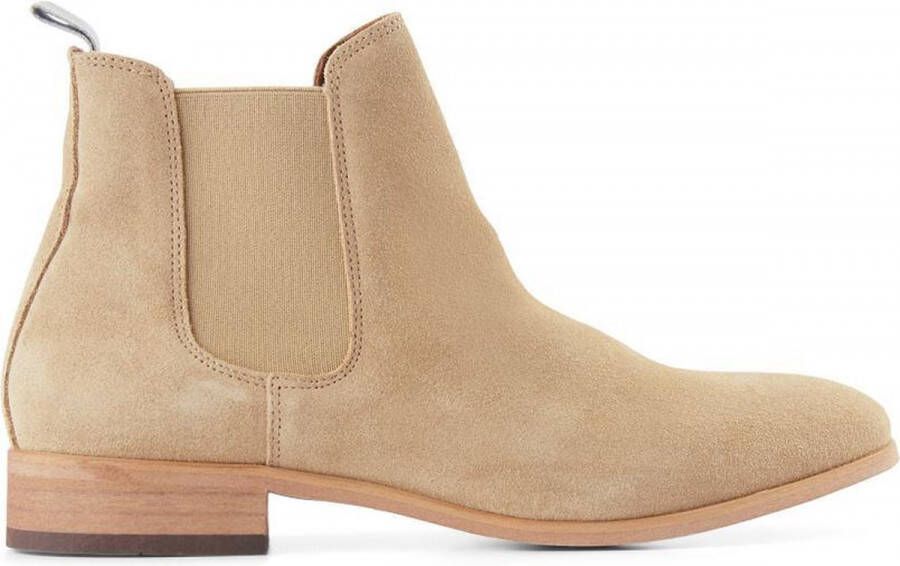 Shoe the Bear Klassieke Chelsea-laars van suède Beige Heren