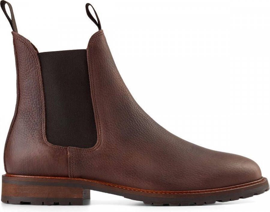 Shoe the Bear York Chelsea Boots leer Bruin Heren