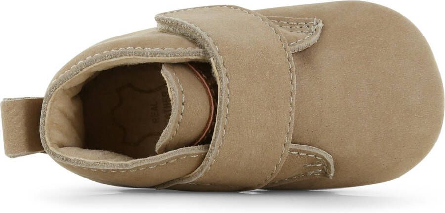 Shoesme Baby Babyslofjes BEIGE Leer