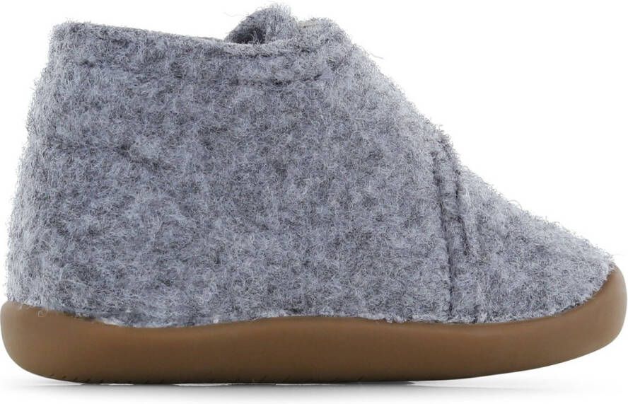 Shoesme Baby Babyslofjes Grey Vilt