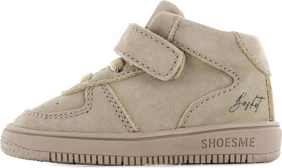 Shoesme Baby Babysneakers Meisjes BEIGE Leer