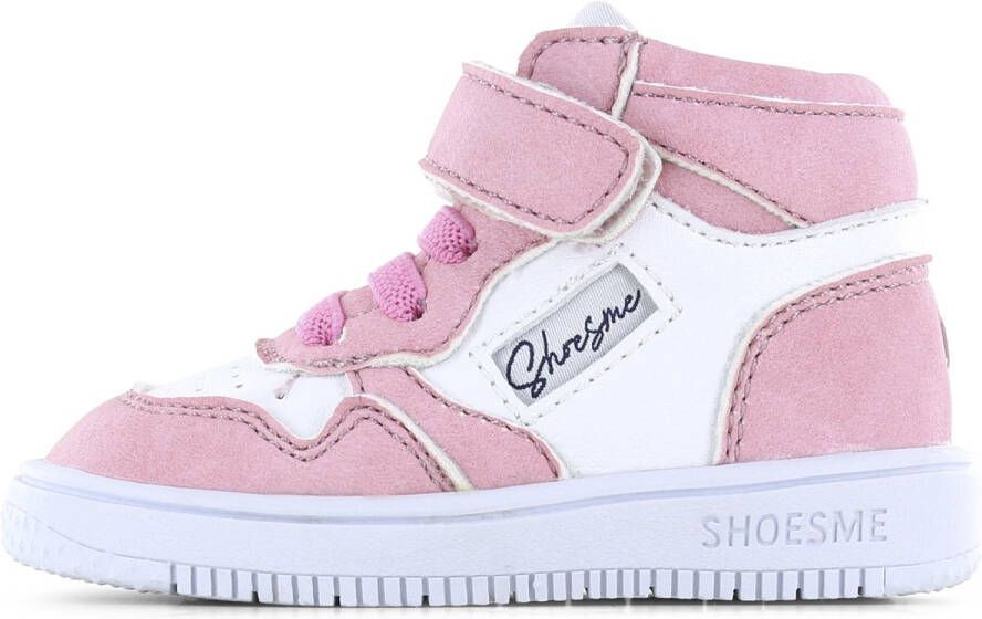 Shoesme Baby Babysneakers Meisjes Pink Leer