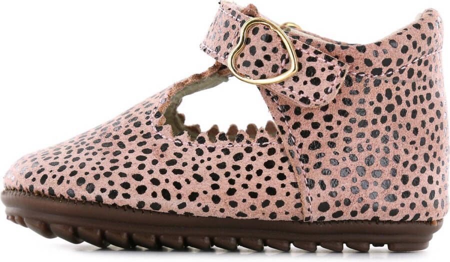 Shoesme Baby | Eerste stapschoenen | Meisjes | Pink Dots | Leer