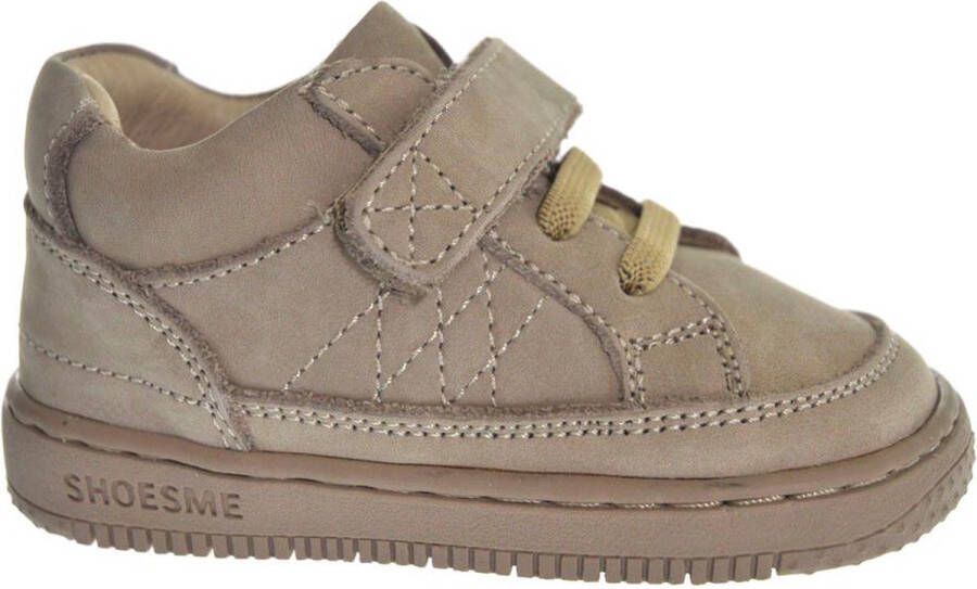 Shoesme Baby Eerste stapschoenen Meisjes jongens Taupe Leer