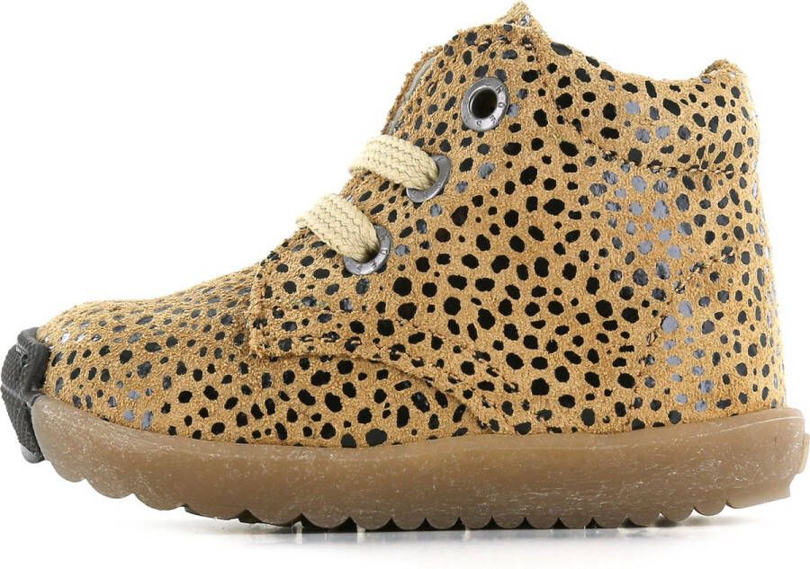 Shoesme Baby | Enkelboots | | Cognac Dots | Leer