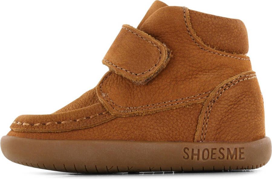 Shoesme Baby Klittenbandschoenen Jongens Cognac Leer - Foto 1