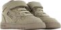 Shoesme leren sneakers taupe Bruin Leer Effen 18 - Thumbnail 3