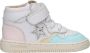 Shoesme leren sneakers wit blauw roze Leer Meerkleurig 24 - Thumbnail 1