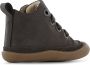 Shoesme Baby Veterschoenen Dark Brown Leer - Thumbnail 1