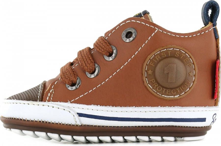 Shoesme Baby | Veterschoenen | | Cognac | Leer