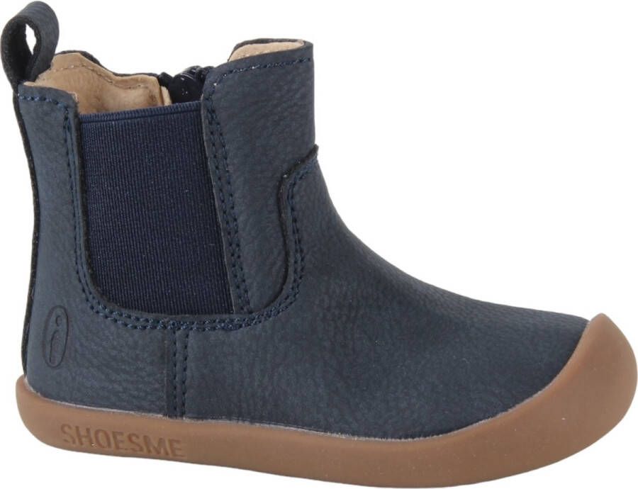 Shoesme BF24W013-B jongens enkellaarzen blauw