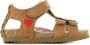 Shoesme BI21S092-A leren sandalen cognac Bruin Meisjes Leer Hartjes 28 - Thumbnail 2