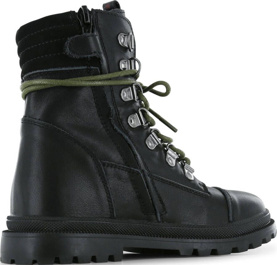 Shoesme Bikerboots Meisjes Black Leer