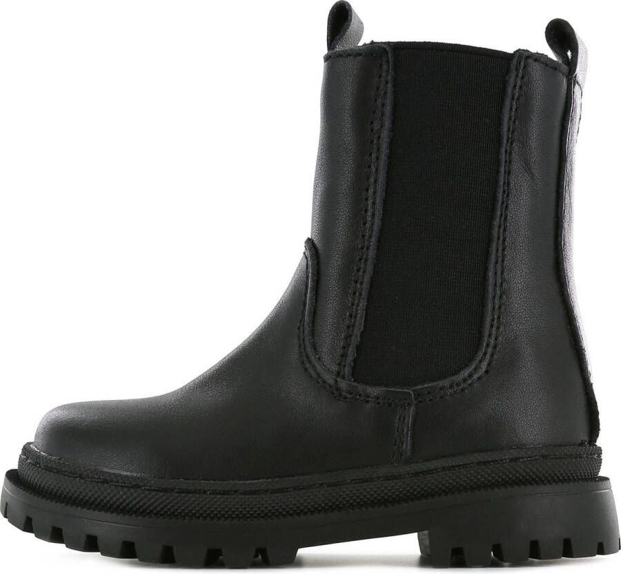 Shoesme Bikerboots Meisjes Black Leer