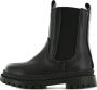 Shoesme NT21W004-B leren chelsea boots zwart Meisjes Leer Effen 31 - Thumbnail 3