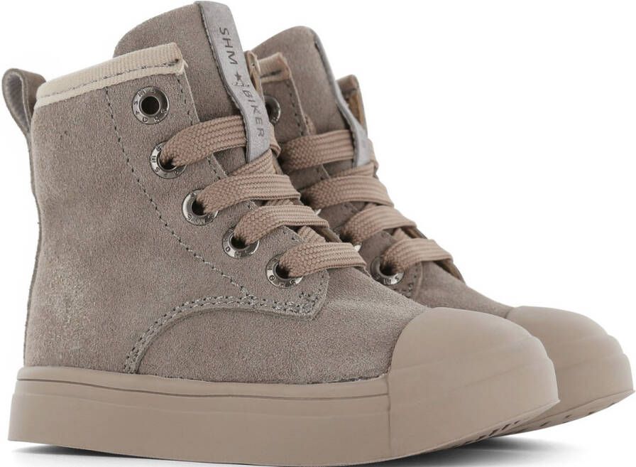 Shoesme Bikerboots Taupe Leer