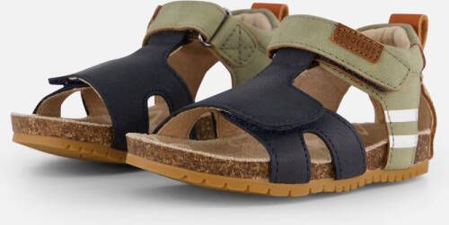 Shoesme Bio Sandalen groen Leer