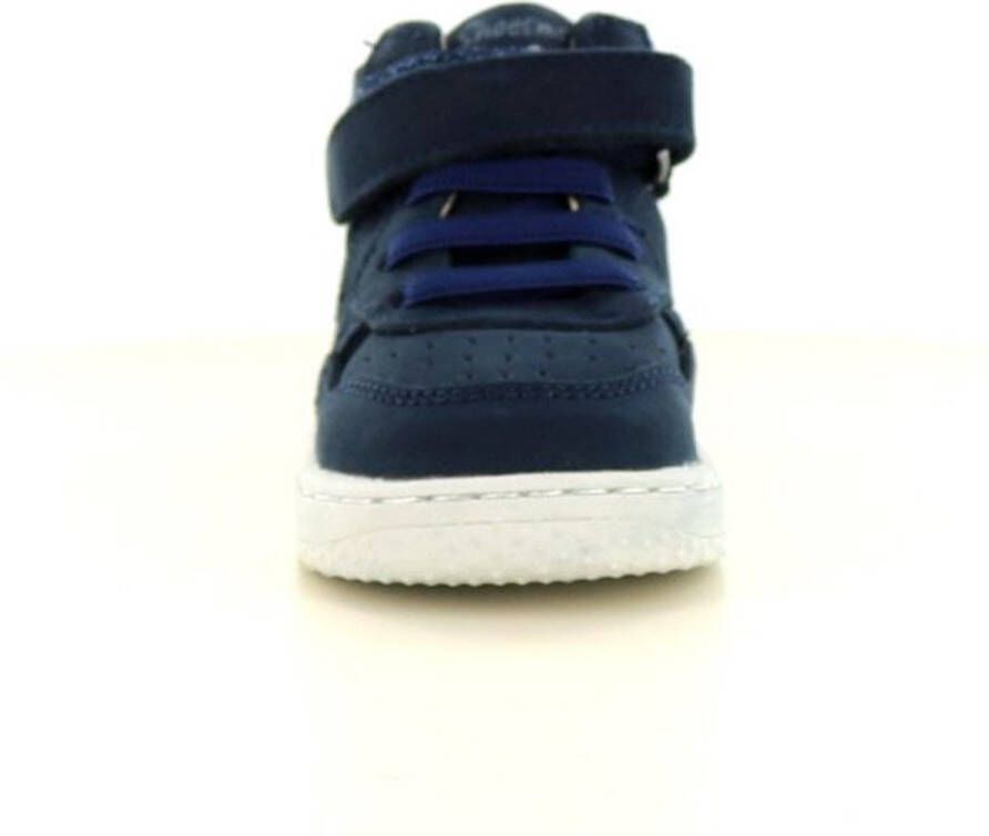 Shoesme Baby Babysneakers Jongens Dark Blue Leer