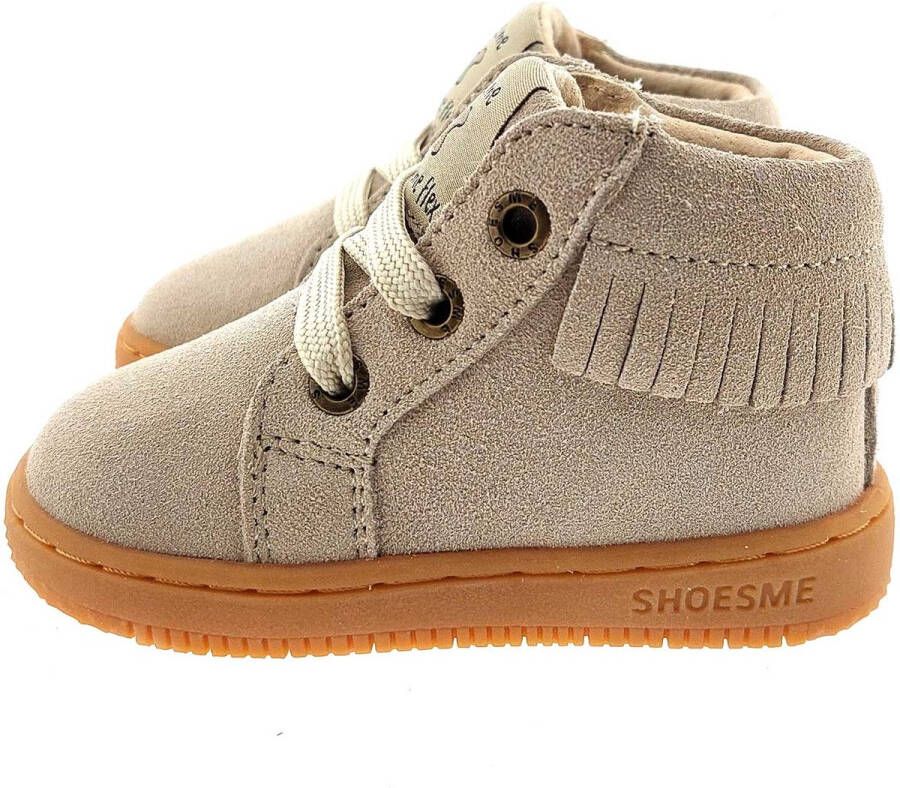 Shoesme BN25S004 baby proof boots lever taupe