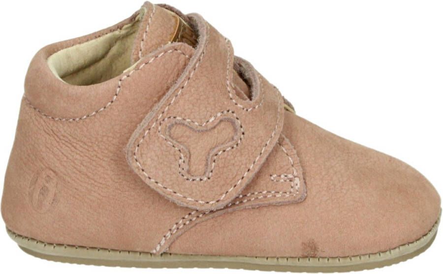 Shoesme leren lopen klittenband schoenen roze