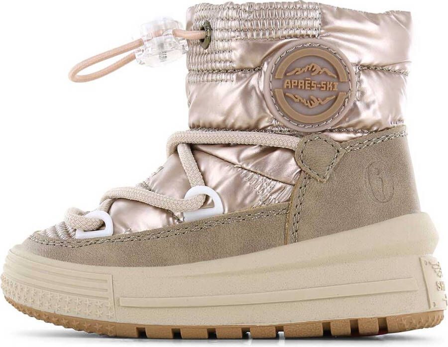 Shoesme CH24W005 Chunky snowboots beige combi