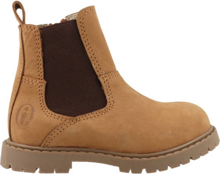 Shoesme Enkelboots Jongens Cognac Leer