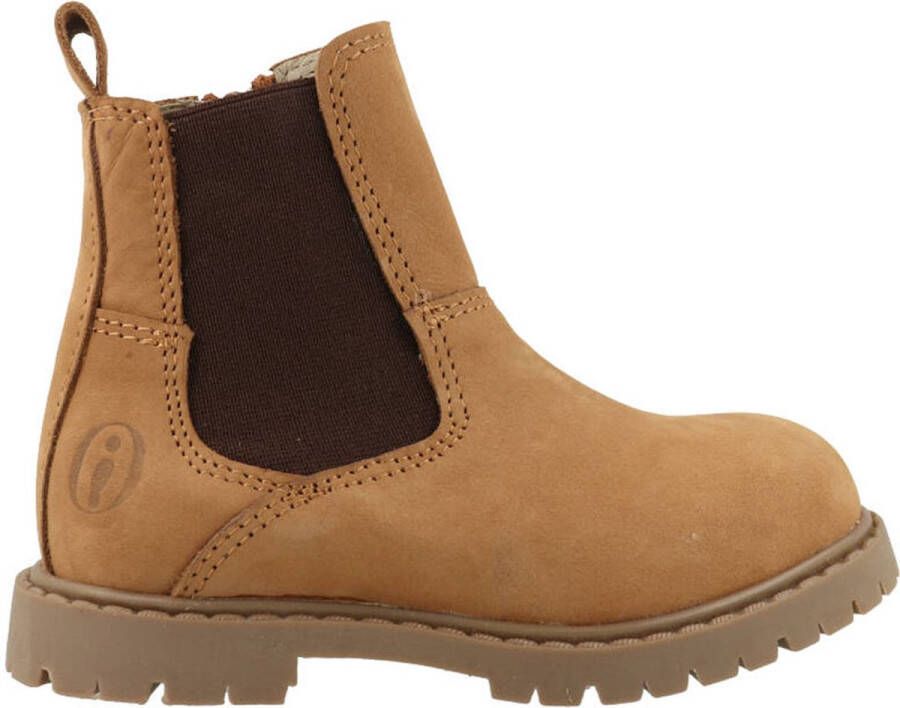 Shoesme Enkelboots Jongens Cognac Leer