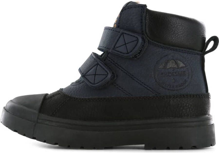 Shoesme Enkelboots Jongens Dark Blue Schapenwol