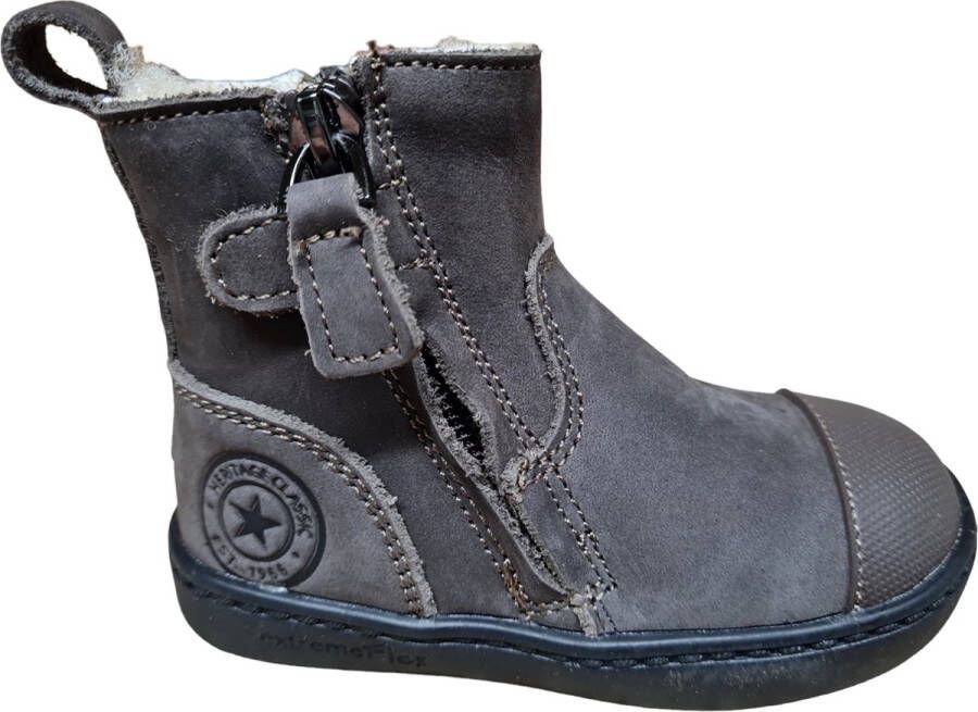 Shoesme Enkelboots Dark Brown Warm gevoerd