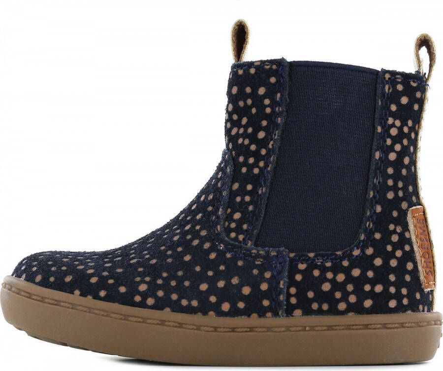 Shoesme Enkelboots | Meisjes | Blue Dots | Leer