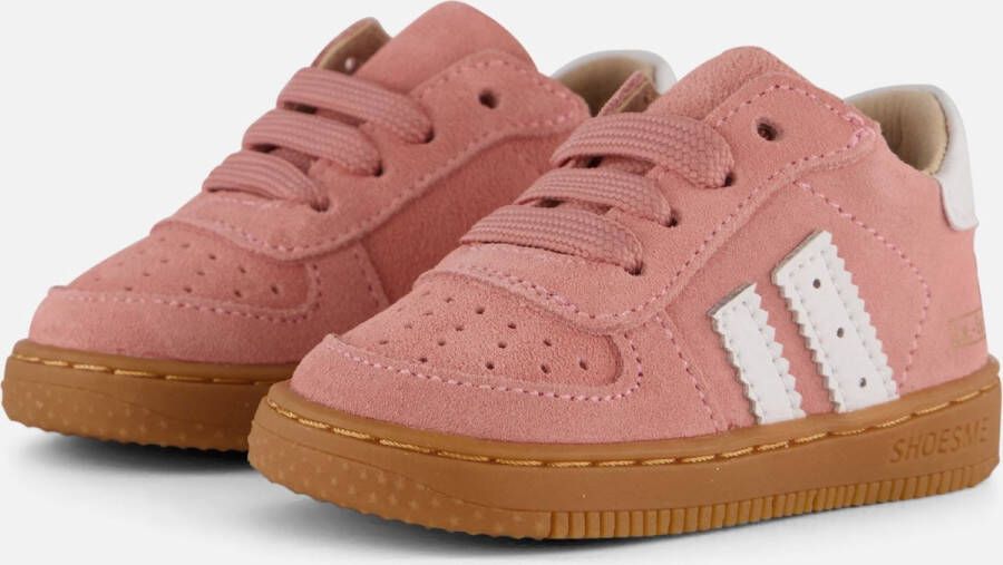 Shoesme Baby Babysneakers Meisjes Pink Leer