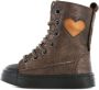 Shoesme Sh21w019 Veterboots Laarzen Met Veters Brons - Thumbnail 2