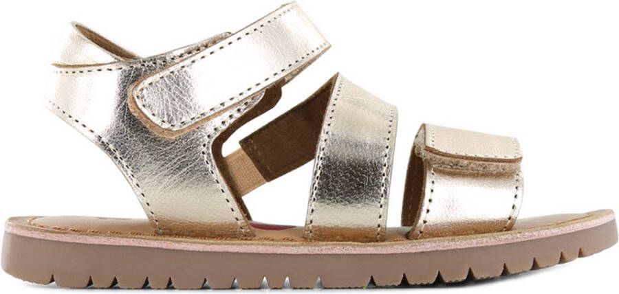 Shoesme Shiny Sandalen goud Leer