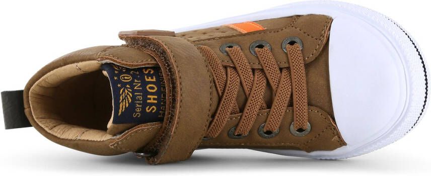 Shoesme Klittenbandschoenen Jongens Cognac Orange Leer