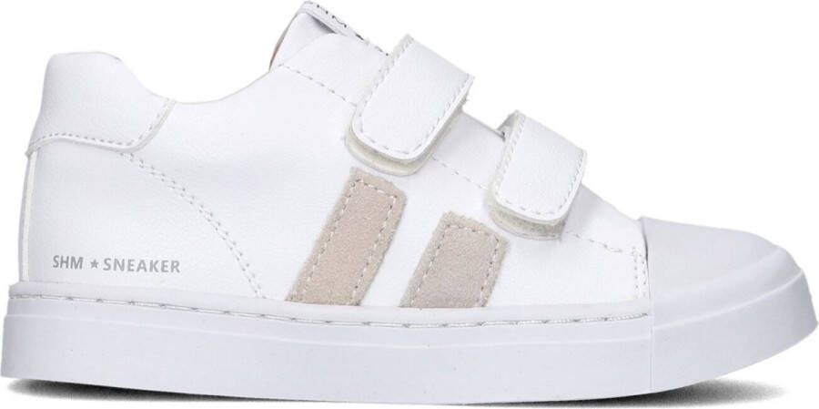 Shoesme Klittenbandschoenen Meisjes jongens WHITE Leer