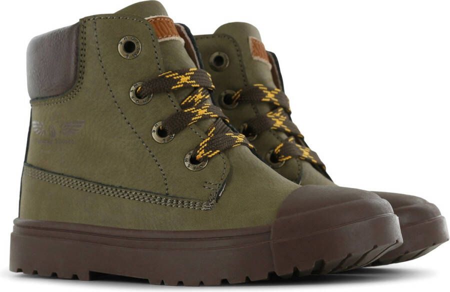 Shoesme Veterschoenen Hoog Veterschoenen Hoog groen