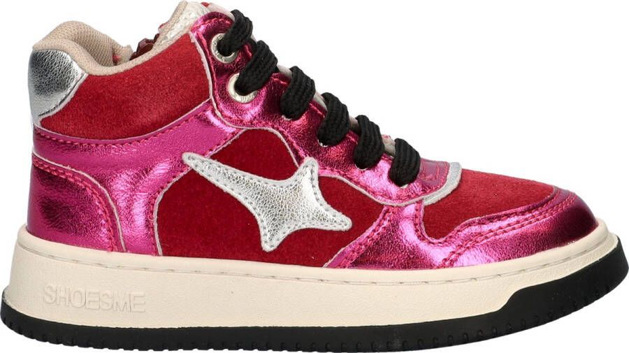 Shoesme meisjes hoge sneaker Roze