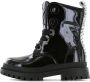 Shoesme NT23W007 F black alpaca Meisjes Veterboot Zwart - Thumbnail 2