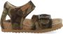 Shoesme leren sandalen met camouflage print groen Leer Camouflage 27 - Thumbnail 2