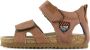 Shoesme BI21S096-A leren sandalen cognac Bruin Jongens Suede Effen 26 - Thumbnail 2