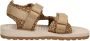 Shoesme sandalen met panterprint beige Textiel Panterprint 21 - Thumbnail 2