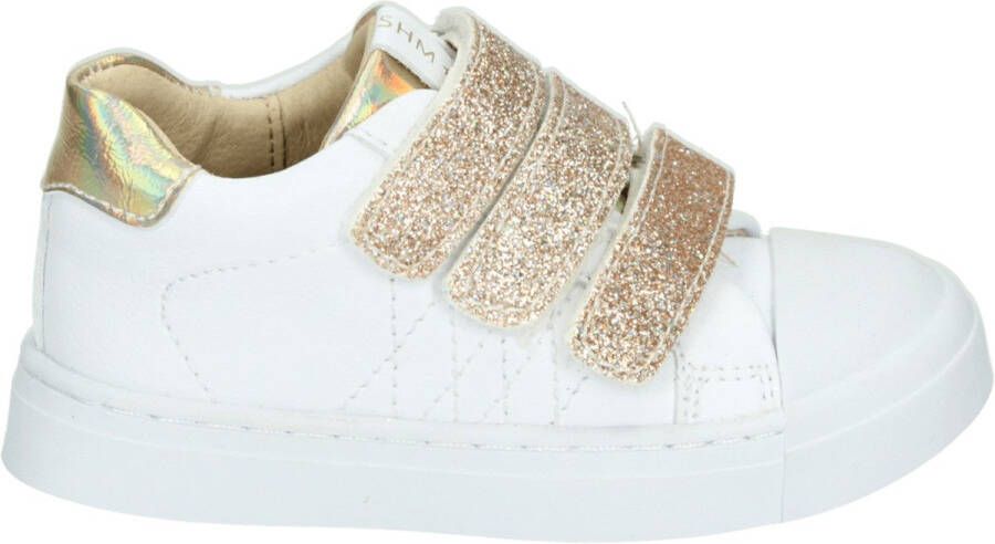 Shoesme Sh23s016 Lage sneakers Leren Sneaker Meisjes Wit