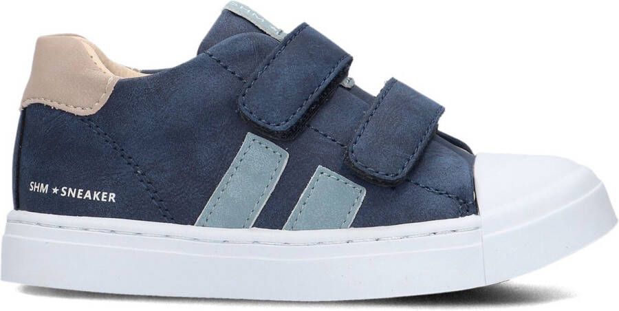 Shoesme Sh24s005 Sneakers Leren Sneaker Jongens Blauw