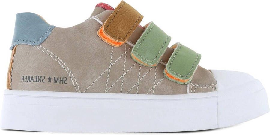 Shoesme sneaker SH23S015-B velcro taupe